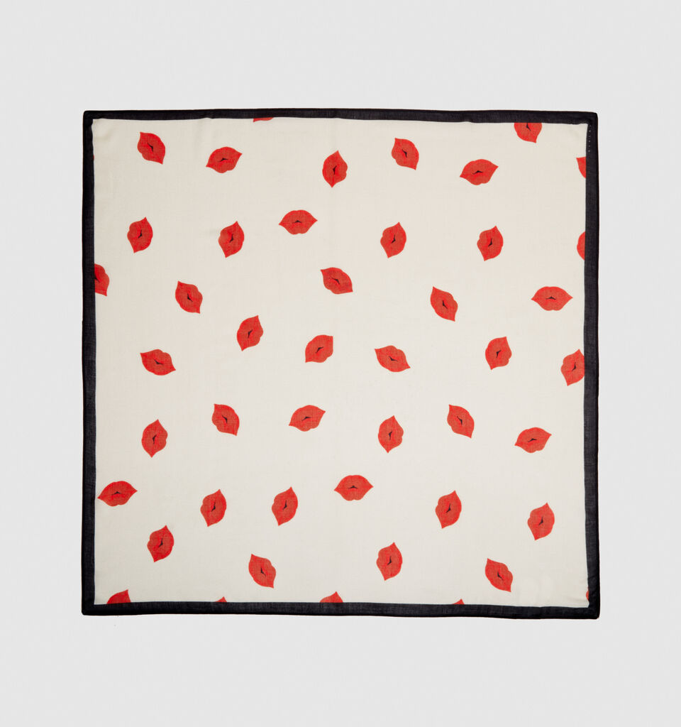 Printed scarf - null - Multi-color | Sisley image number 1